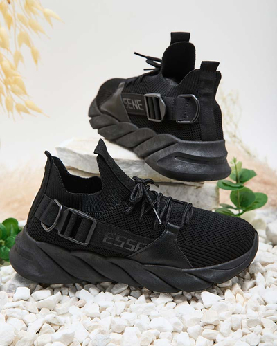 Esmeralda Черни Маратонки на Платформа