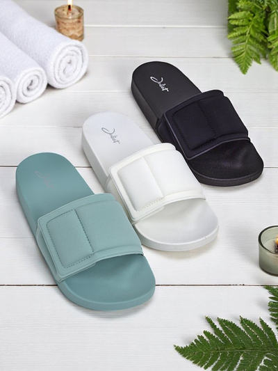 Royalfashion Дамски чехли на плоска подметка FlexiWalk