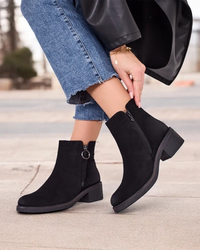 Дамски глезенови боти Royalfashion Мило