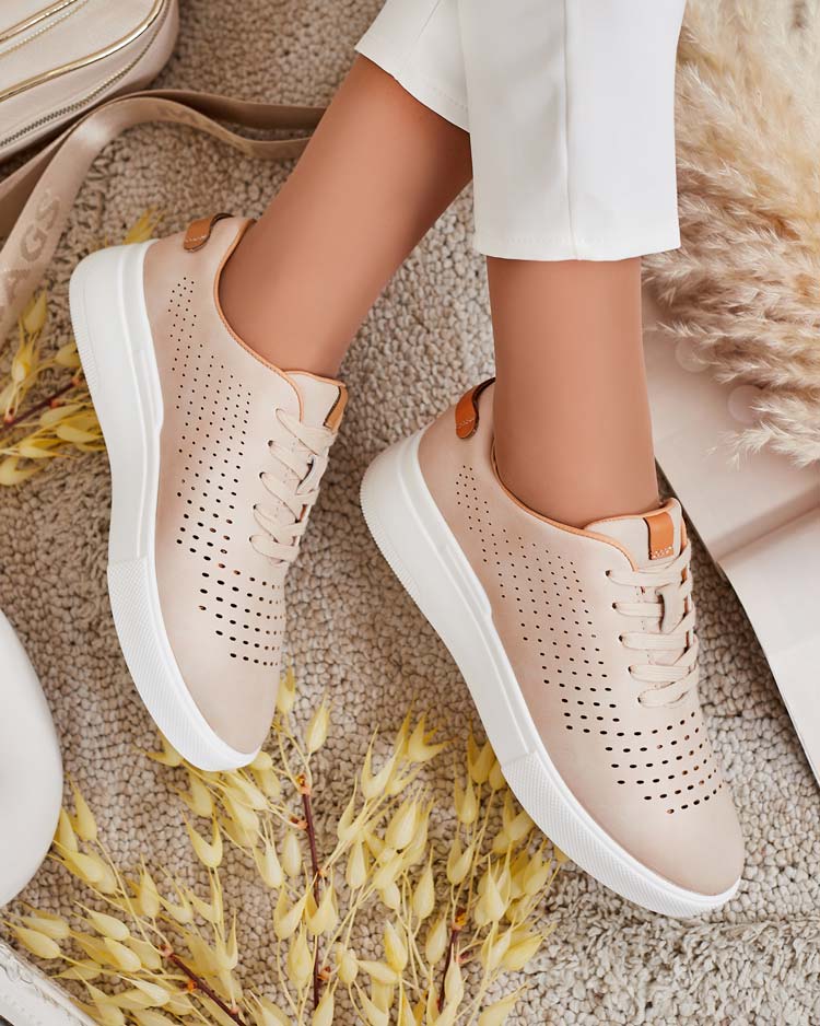 Royalfashion Дамски ажурни спортни обувки Deromias