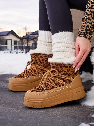 Дамски обувки за сняг Royalfashion с дантела Мониук