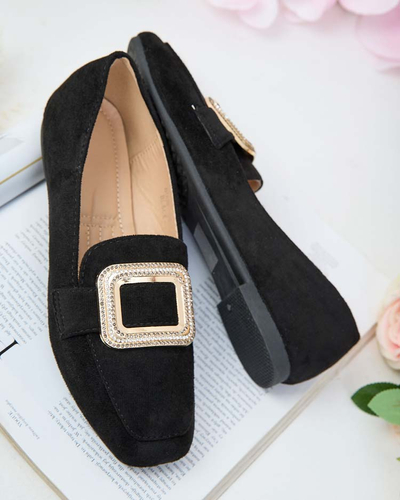 Royalfashion Дамски мокасини с катарама Serbento