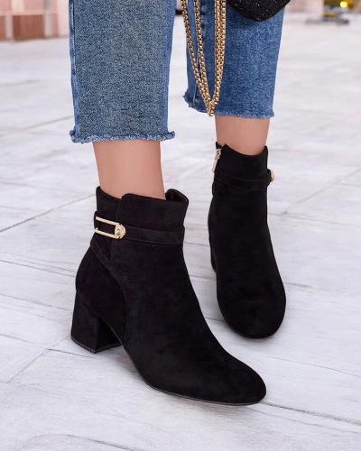 Дамски ботуши на Royalfashion Линомо на глезена