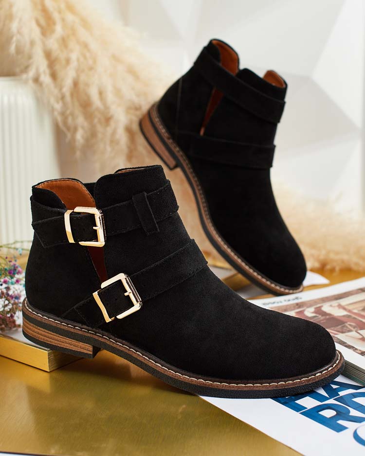 Royalfashion Дамски ботуши Geronsa с изрязано ходило