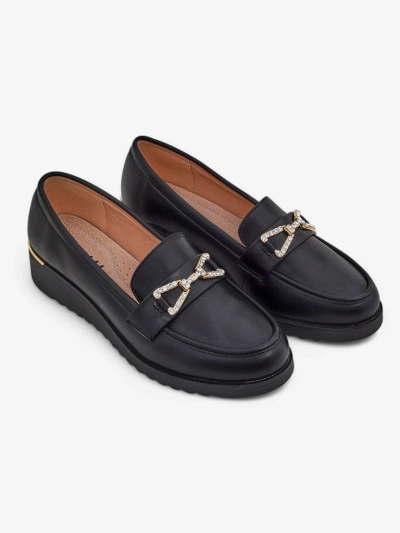 Royalfashion Жени мокасини на ниска платформа Leffo