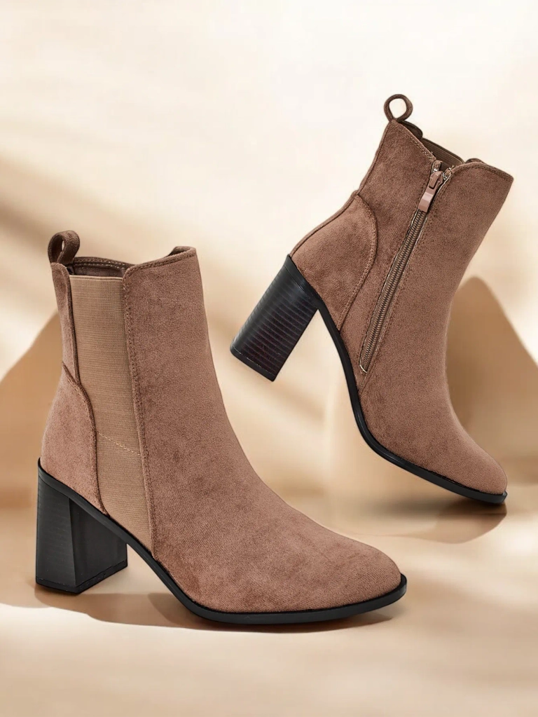 Роялфешън Дамски глезенки на ток Enotto