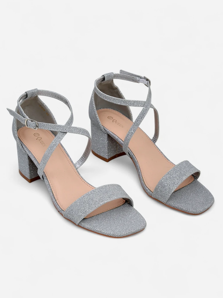 Royalfashion Блестящи женски сандали Rokates