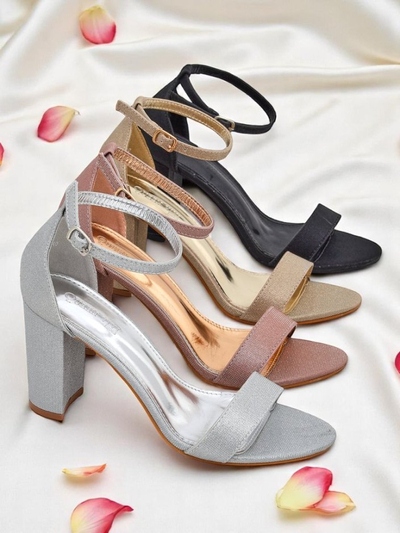 Royalfashion Лъскави дамски сандали Stella Glam