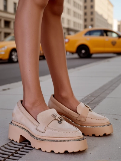 Royalfashion Жени Мокасини Фето