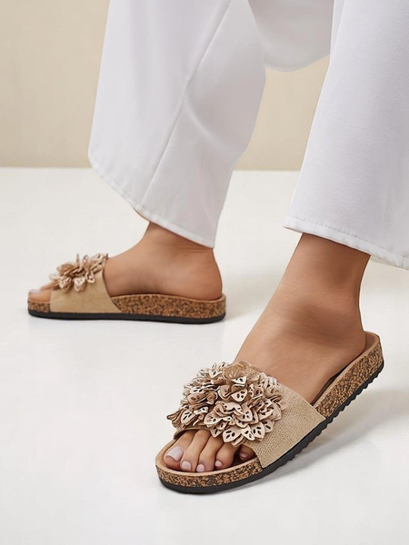 Royalfashion дамски сандали с цветя Occes