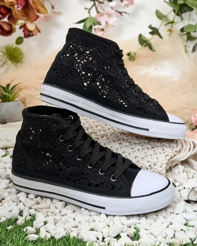 Royalfashion Дамски ажурни маратонки Nictz