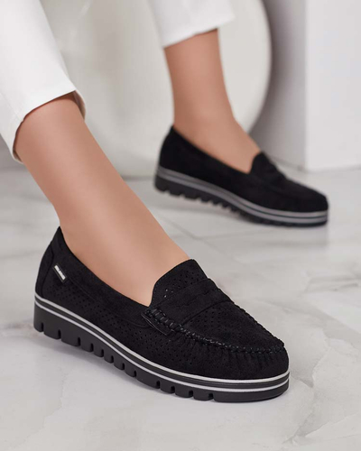 Royalfashion Ажурни дамски мокасини Leteller