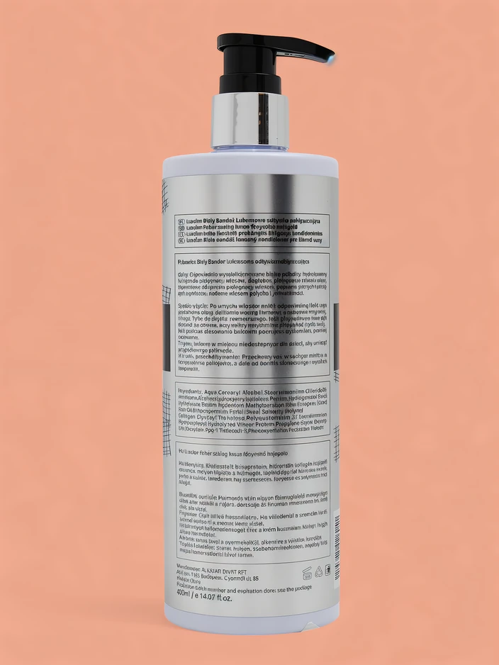 Luxelux Бял Бандаж Подхранващ Балсам за Косa с Блясък 400 мл