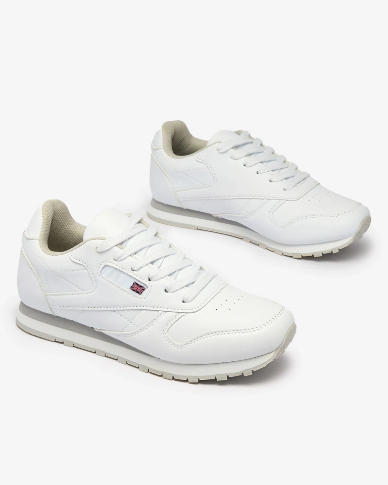 Маратонки Atelier Bianca - Класически бели дамски обувки