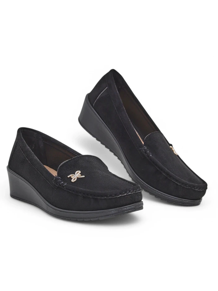 Royalfashion Женски мокасини на ниска платформа Lomman