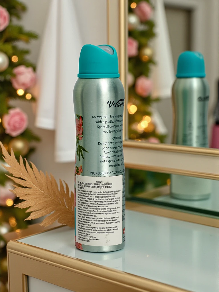 Парфюмиран дезодорант Verlorna Collection Сребърен 200 ml