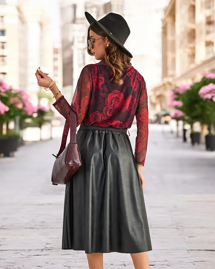 Дамска блуза Royalfashion с щампа