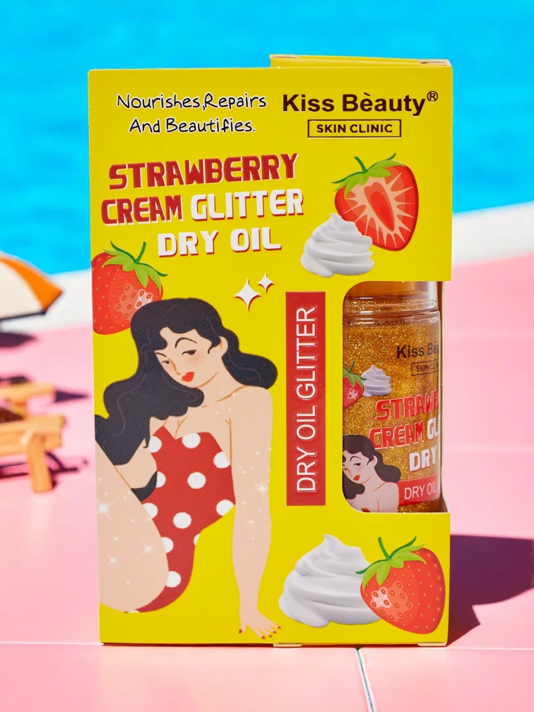 Лятна Спрей – Течен Хайлайтър за Лице и Тяло Ягода