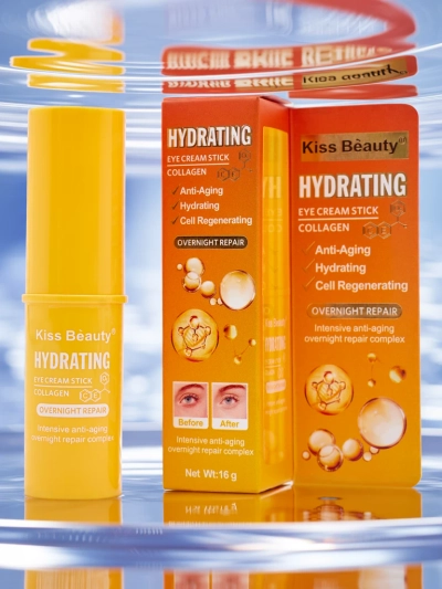 Анти-ейдж, хидратиращ и регенериращ стик за околоочен крем с колаген