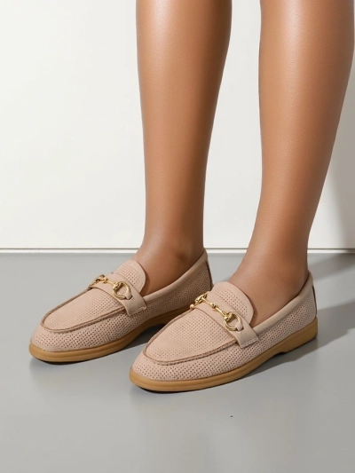 Royalfashion Женски мокасини с изрязан дизайн Размери