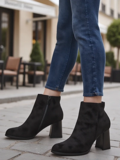 Royalfashion Дамски боти до глезена Fiolon