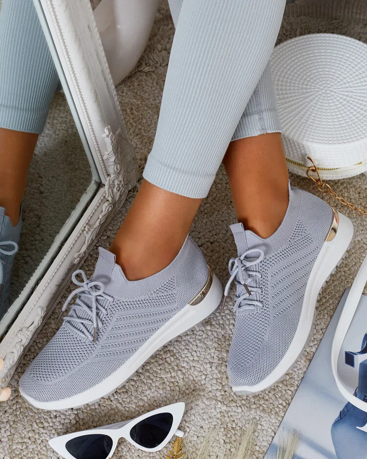 Royalfashion Дамски спортни обувки от плат Amgent