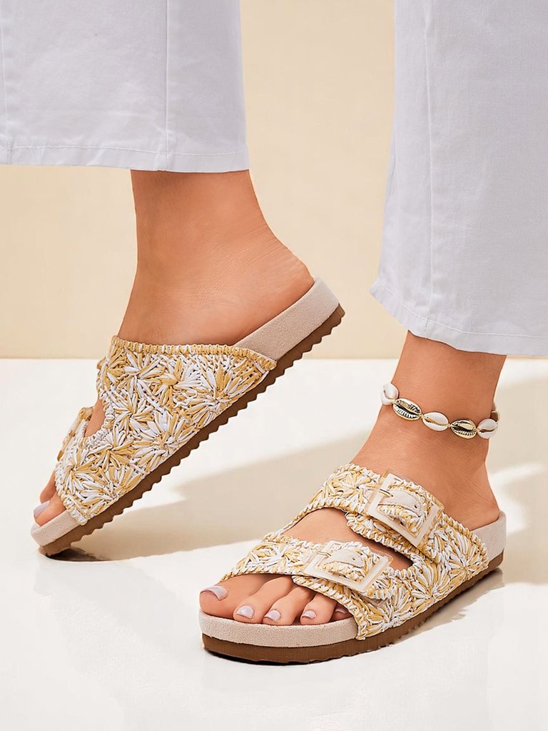 Royalfashion Дамски сандали с катарами Samorra