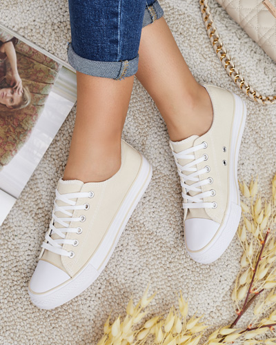 Royalfashion Дамски класически маратонки с връзки Ogisea