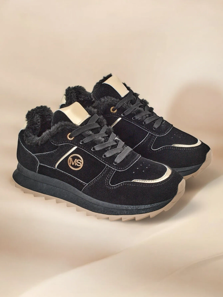 Royalfashion Изолирани маратонки за жени с козина Борис