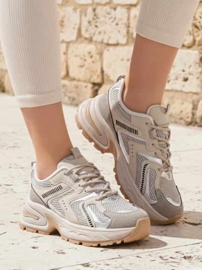 Aurelia Luna дамски сникърси Royalfashion връзки екрю