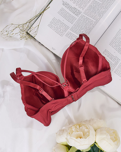 Royalfashion Дамски сутиен с декоративни презрамки