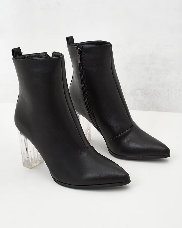 Royalfashion Дамски ботуши на ток Ovnese