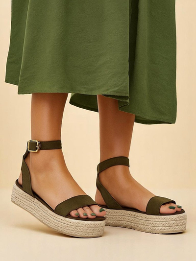 Royalfashion дамски платформи сандали Finna