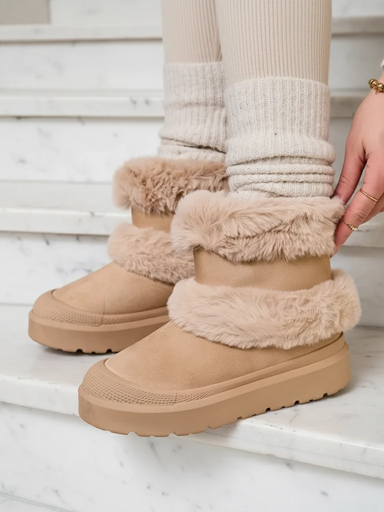 Дамски снежни боти Royalfashion Rozoli