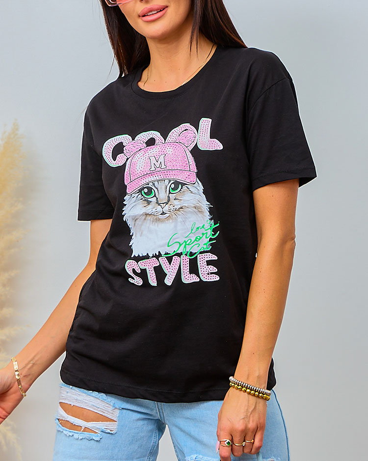 Royalfashion Дамска тениска с щампа