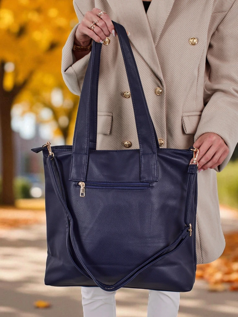 Голяма дамска чанта от еко кожа Moon Whisper