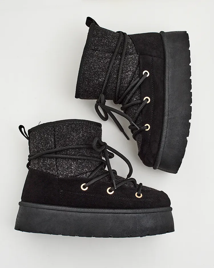 Royalfashion Дамски ботуши за сняг Filori с дантела