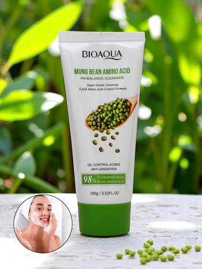 Почистваща пяна с екстракт от боб
