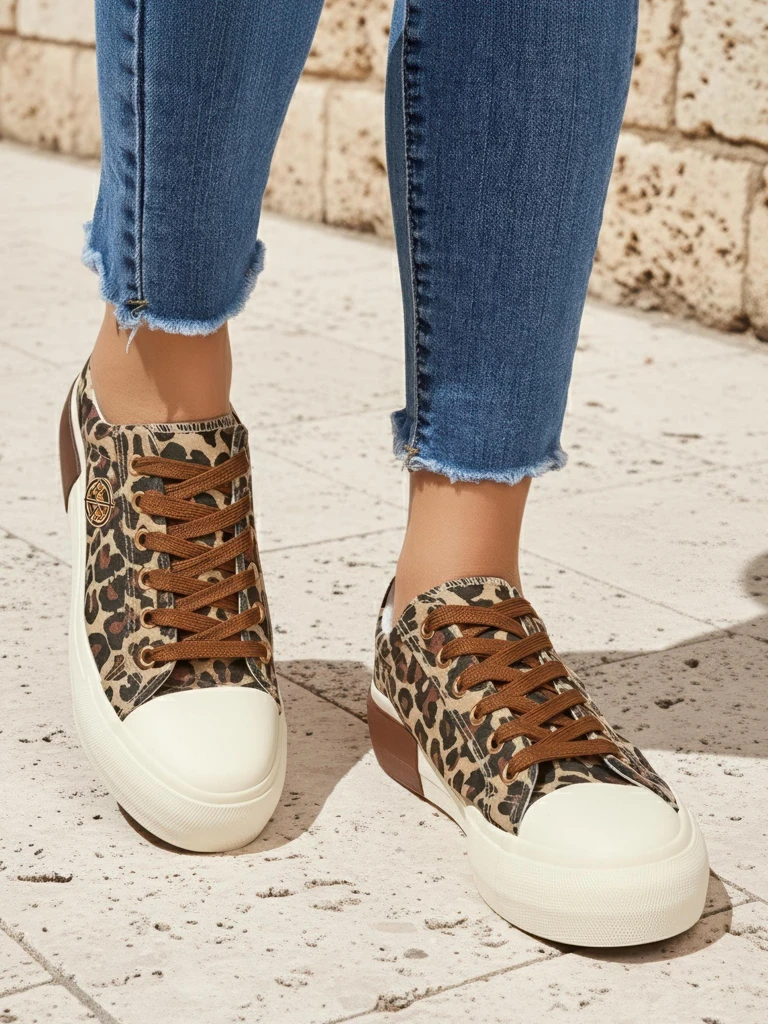 Pantheria дамски кецове Aurelio Canvas