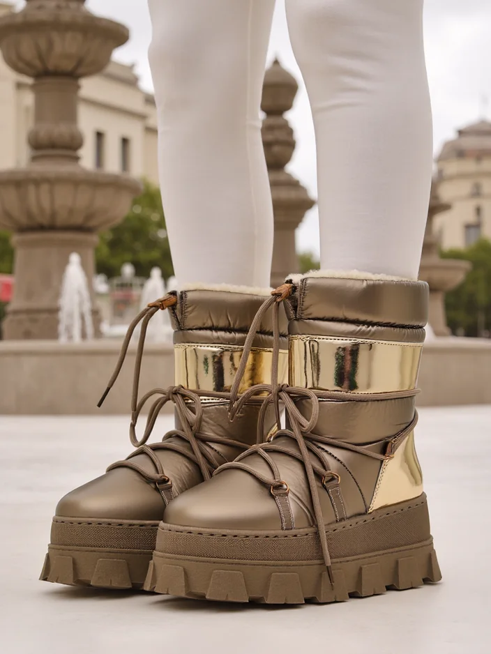 Royalfashion дамски зимни ботуши Warcca