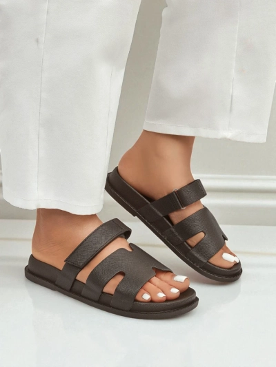 Royalfashion Дамски чехли от еко кожа ReppiFlex