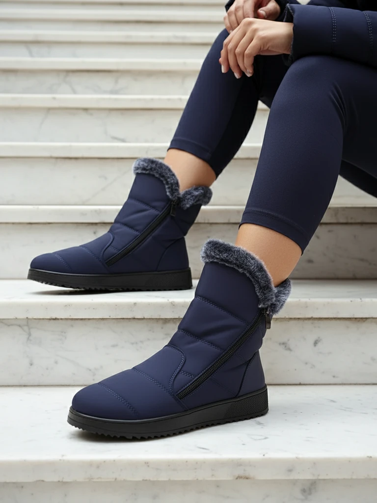 Обувки за сняг стил ботуши Royalfashion за жени Baccinis