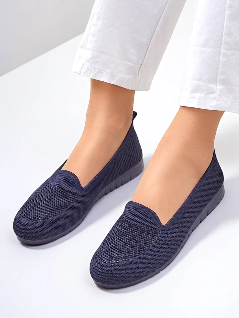 Royalfashion Дамски платнени мокасини Caerit