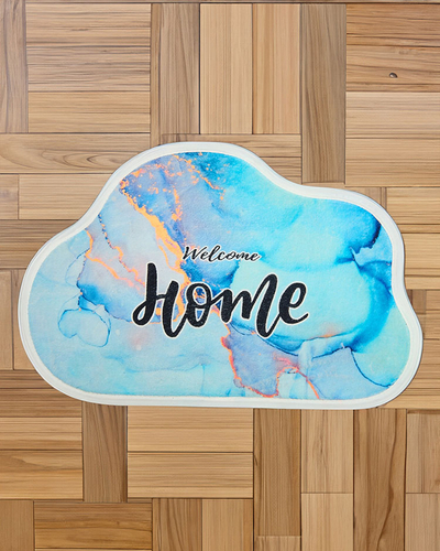 Royalfashion Синя изтривалка за врата 40x60