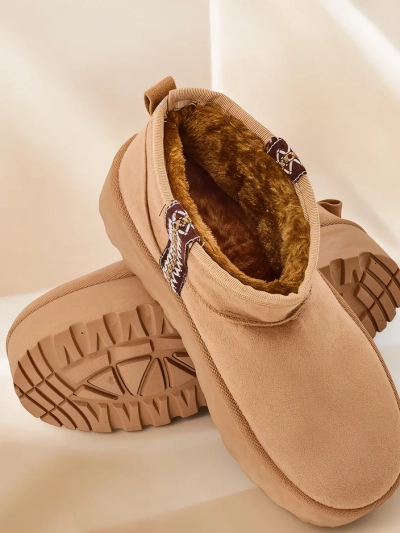 Royalfashion Къси дамски снежни боти Haluzi