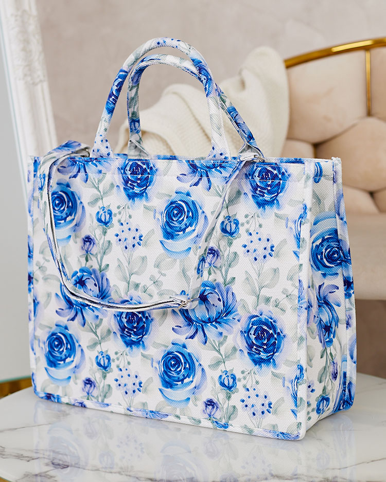 Royalfashion Дамска чанта за рамо от плат