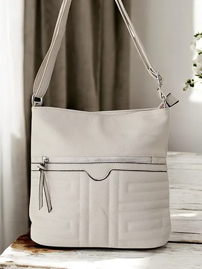 Royalfashion Дамска ежедневна чанта, изработена от екологична кожа