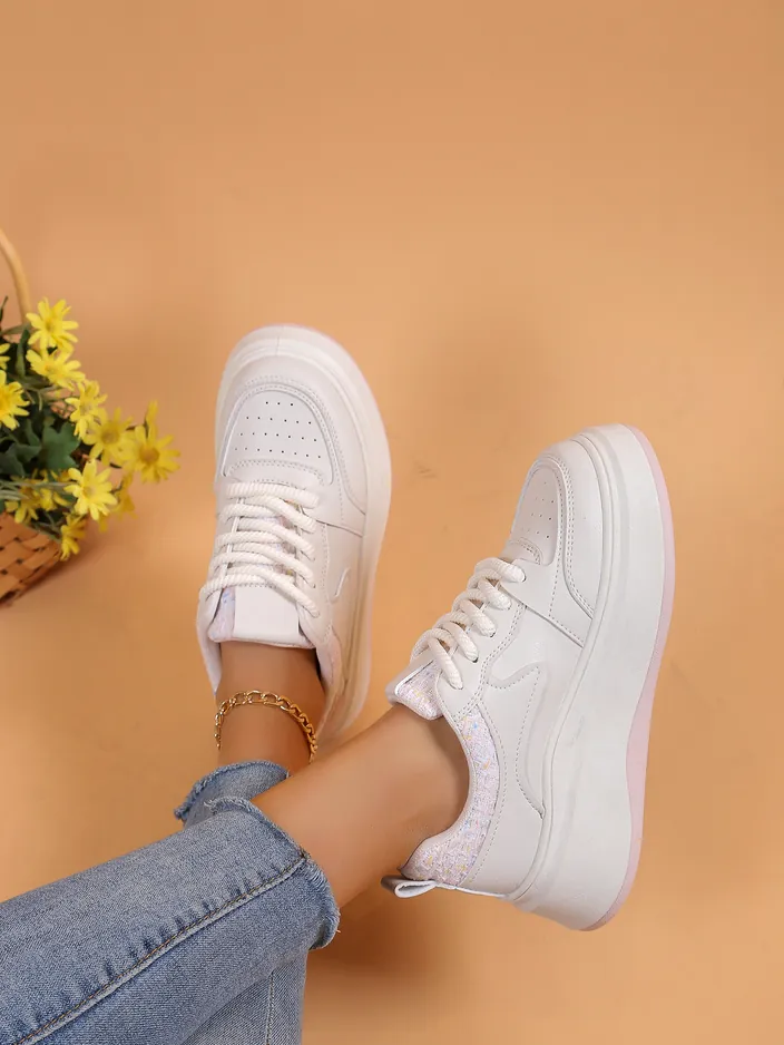 Royalfashion Спортни дамски кецове на платформа Lincidi