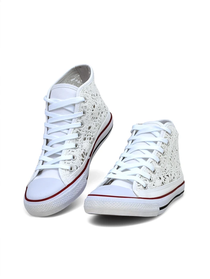 Royalfashion Женски перфориранни кецове Limme