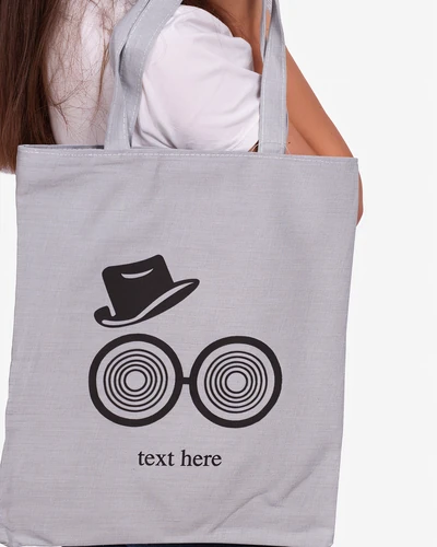 Royalfashion Тъкана чанта с принт